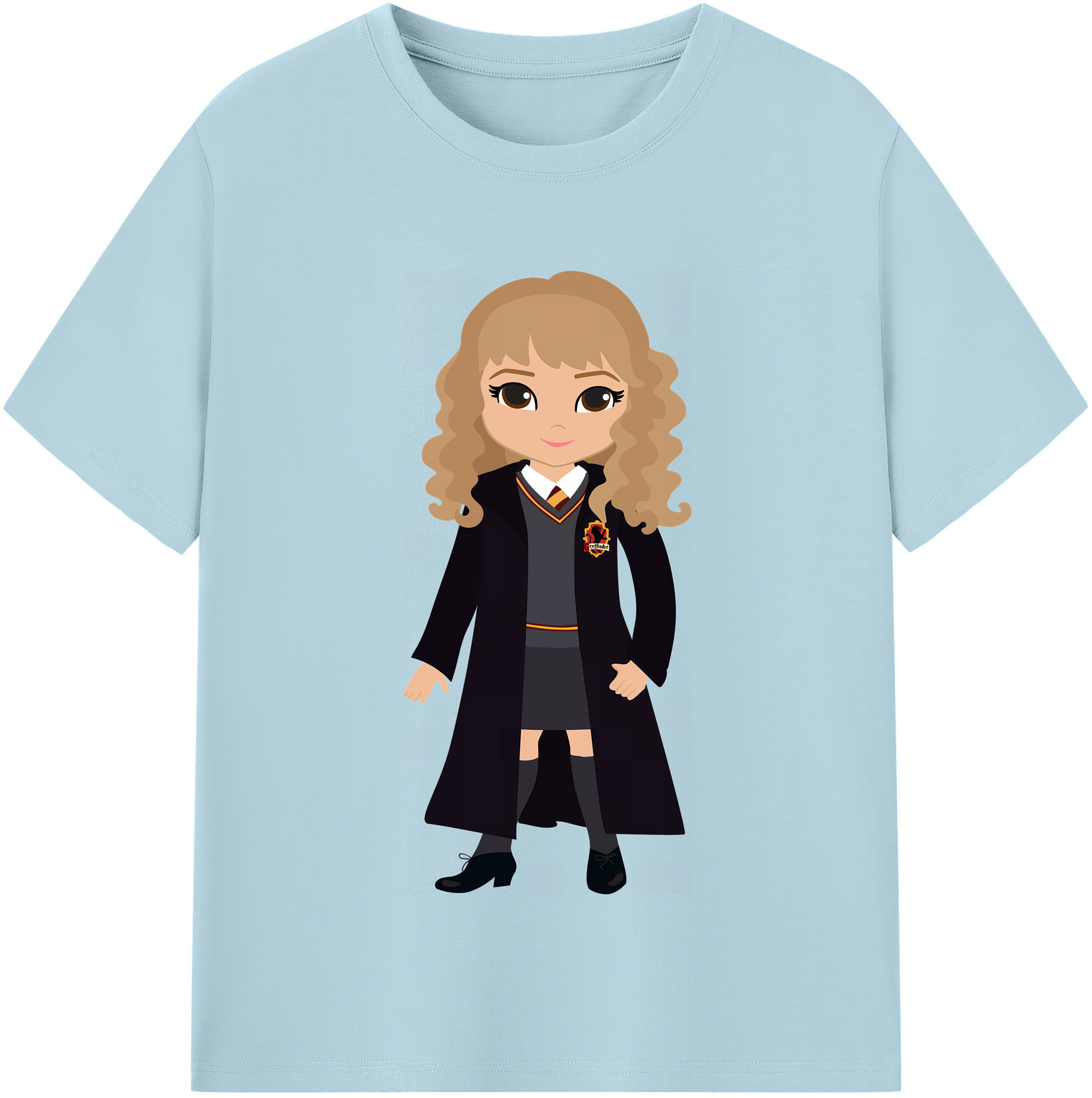 （画像用） Harry Potter ハリー・ポッターシリーズ 綿100％半袖Tシャツ（フロントプリント）